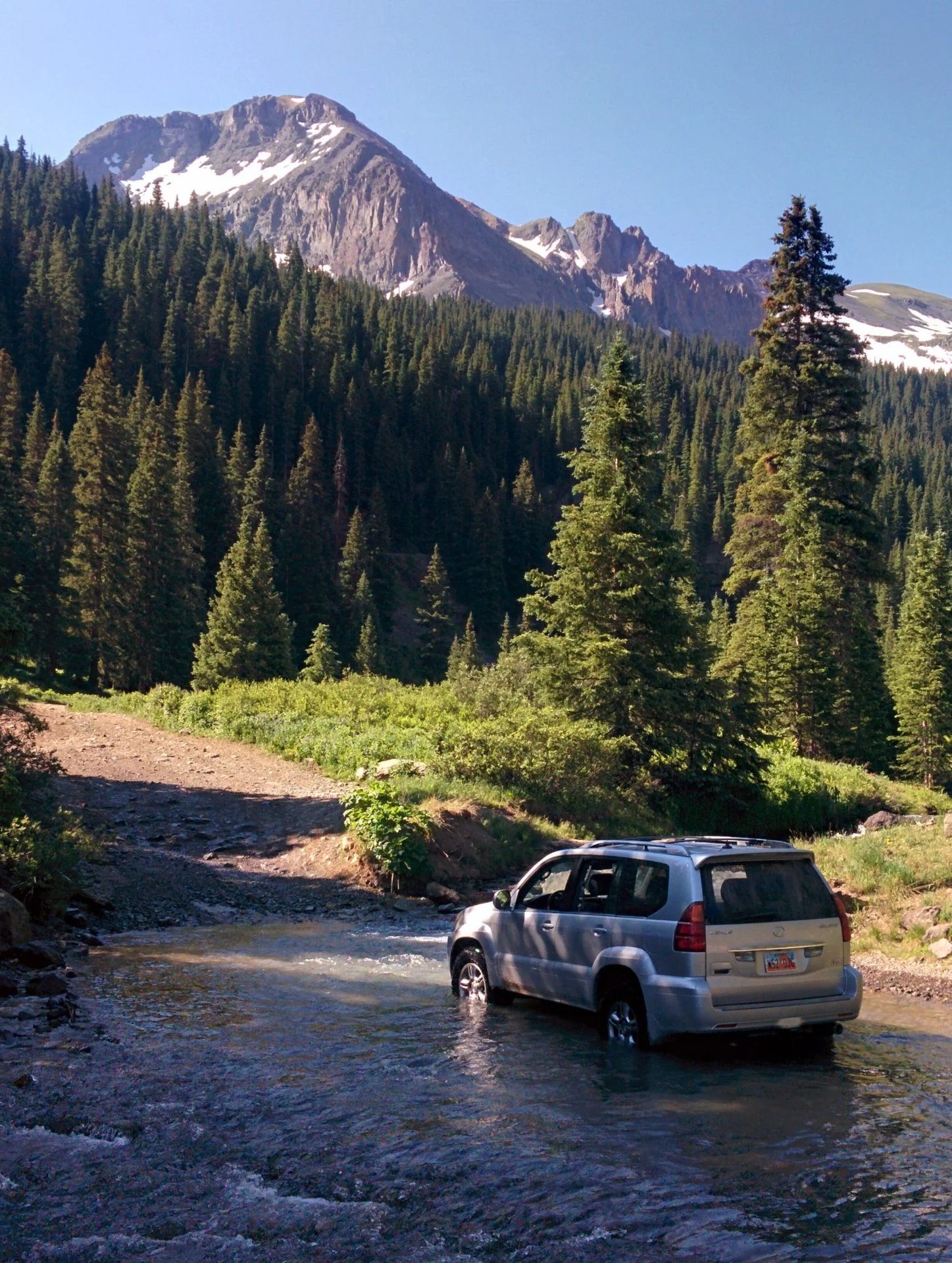 imogene trail creek crossing