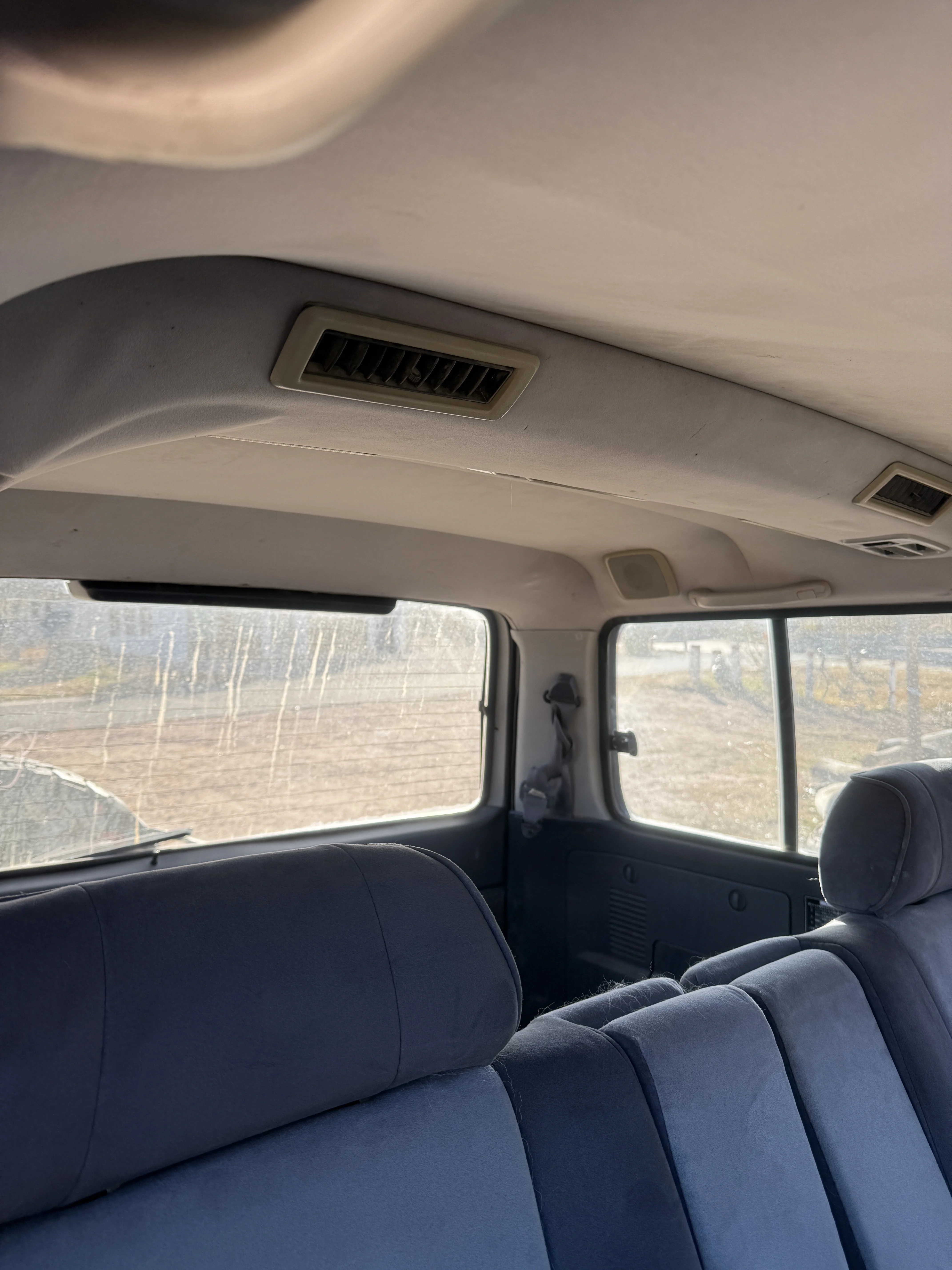 imported 80 series backseat