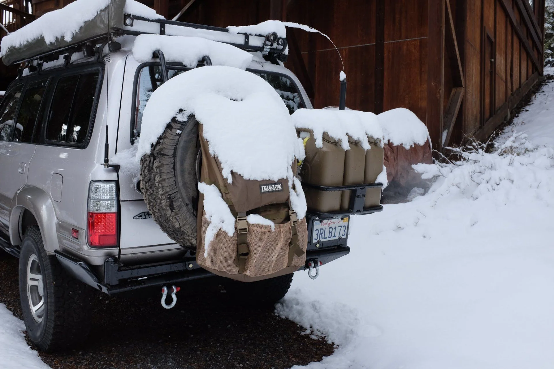 In the snow, more recently