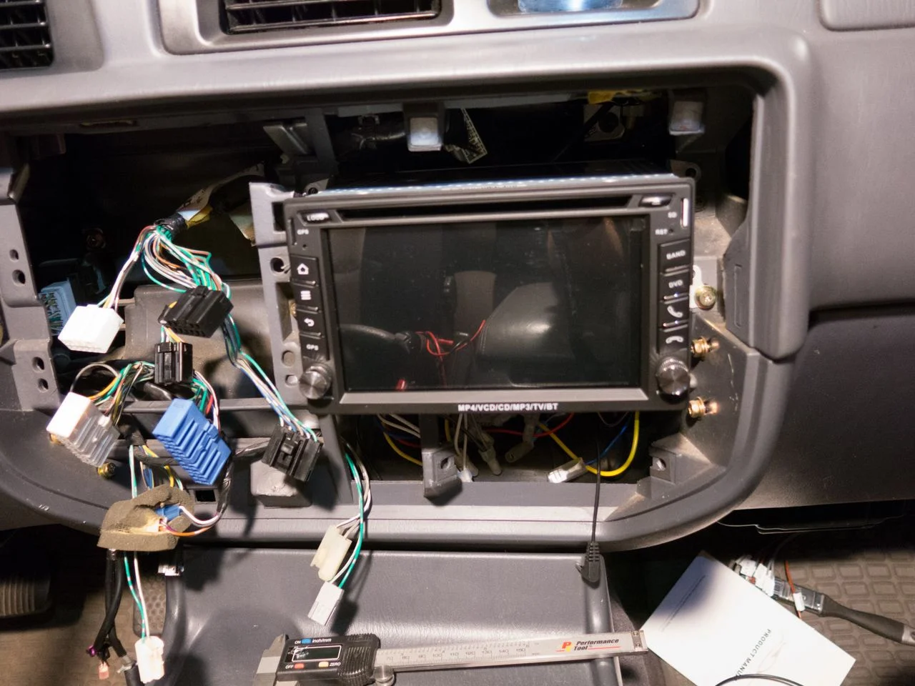 Initial fit of the new DD radio