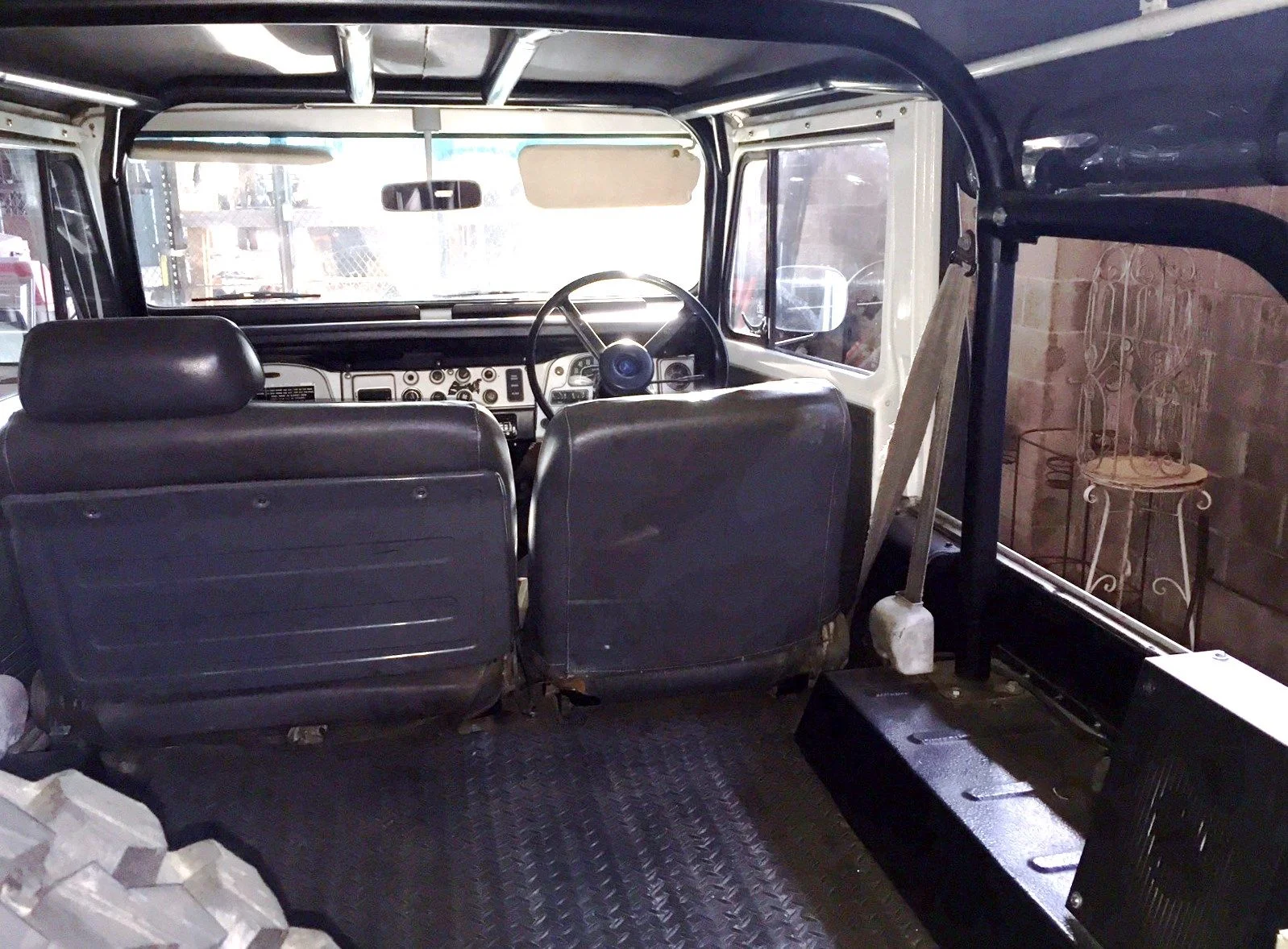 Inside rear