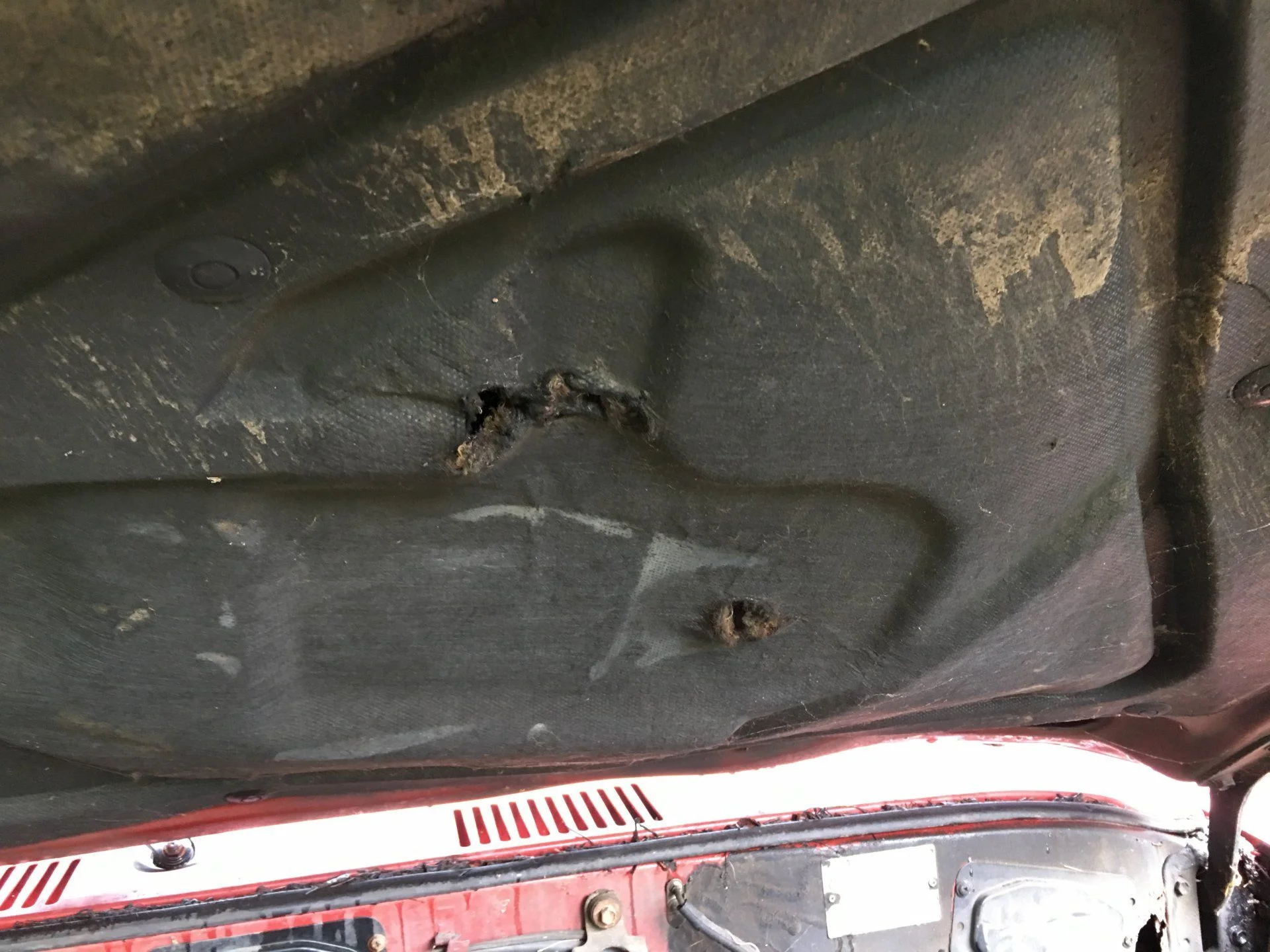 Insulation rips