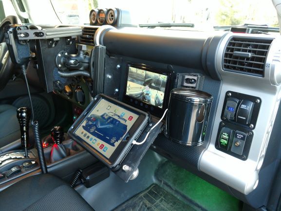 Ipad mini with 4 camera DVR system