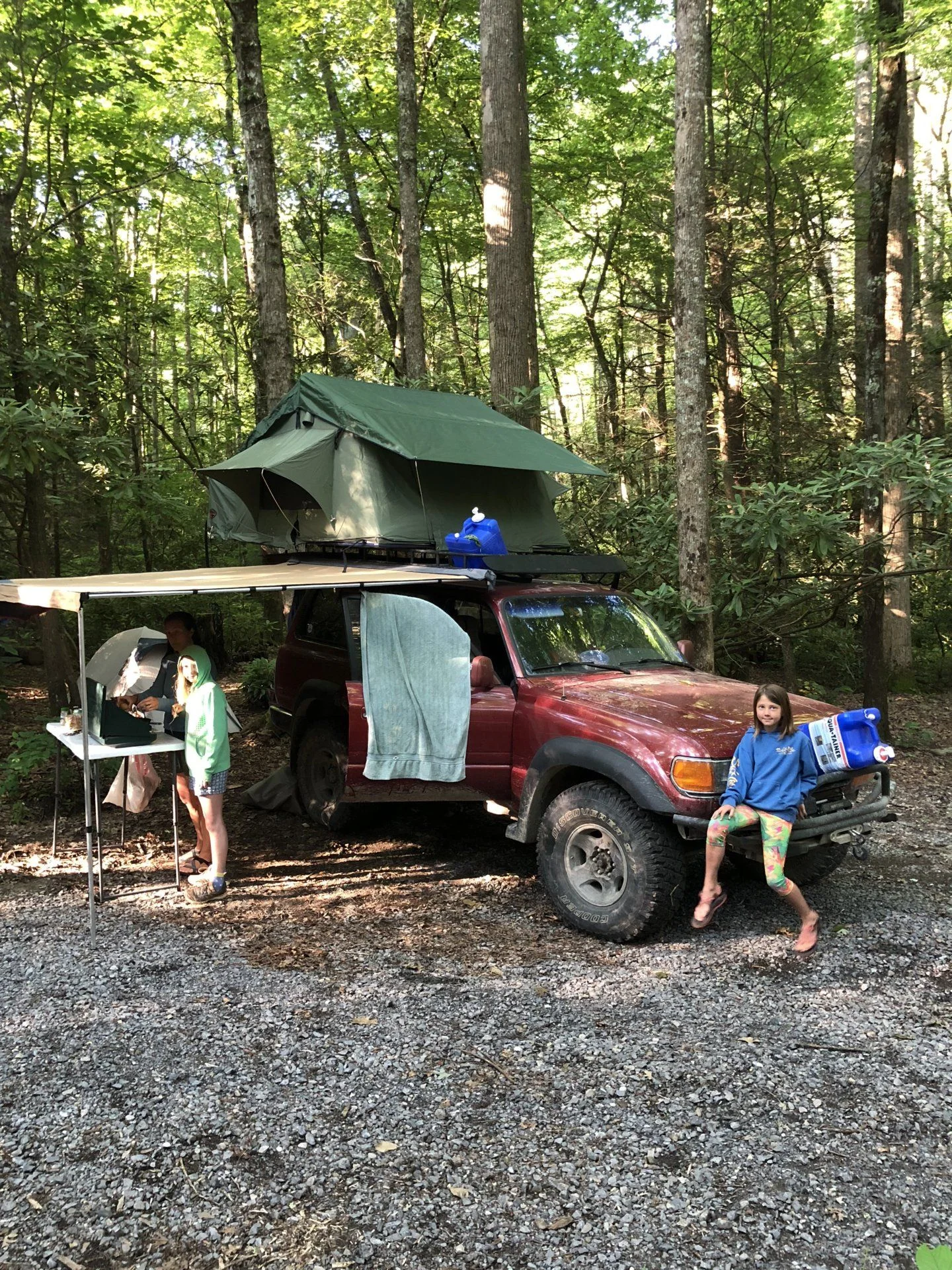 July hurricane creek trip