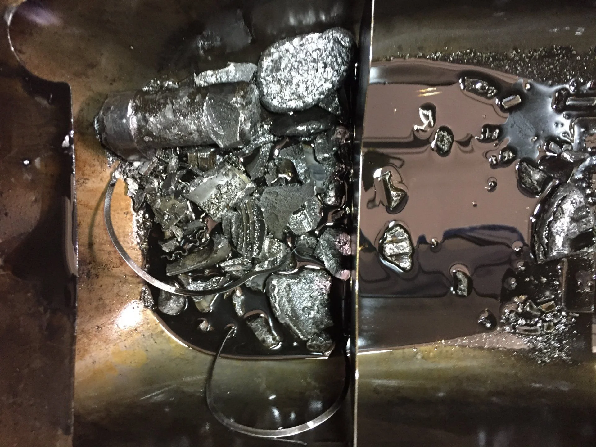 JUNK IN THE OIL PAN