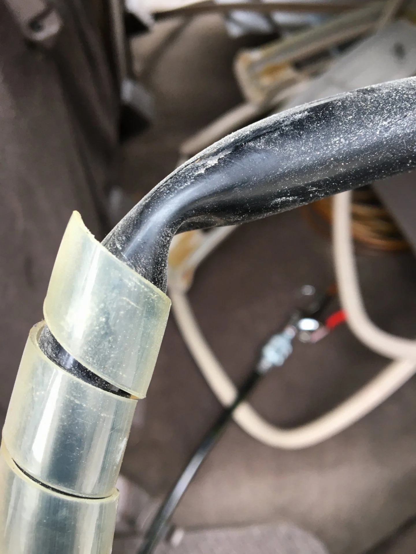 Kink in driver side rear line