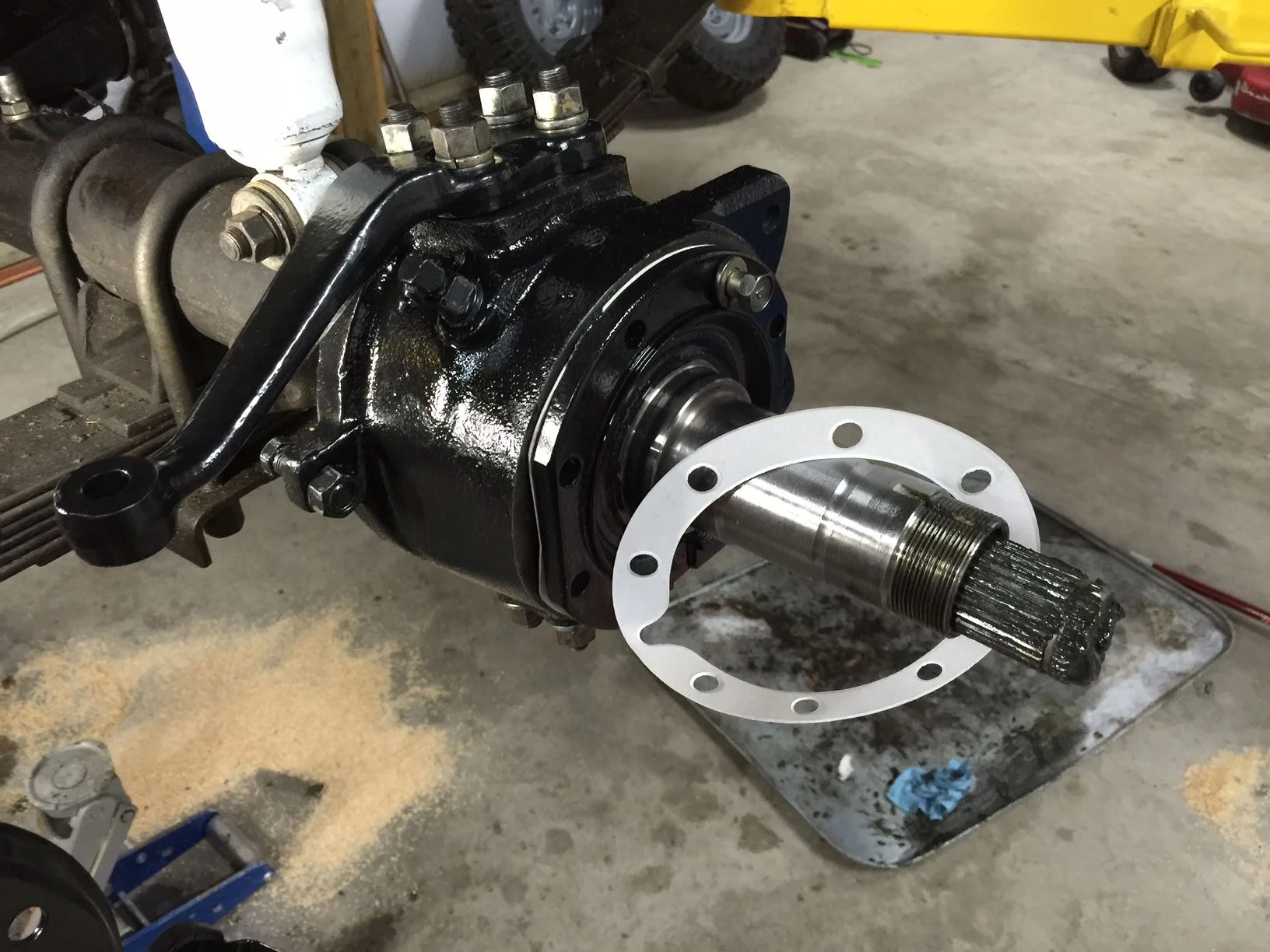 knuckle reassembly