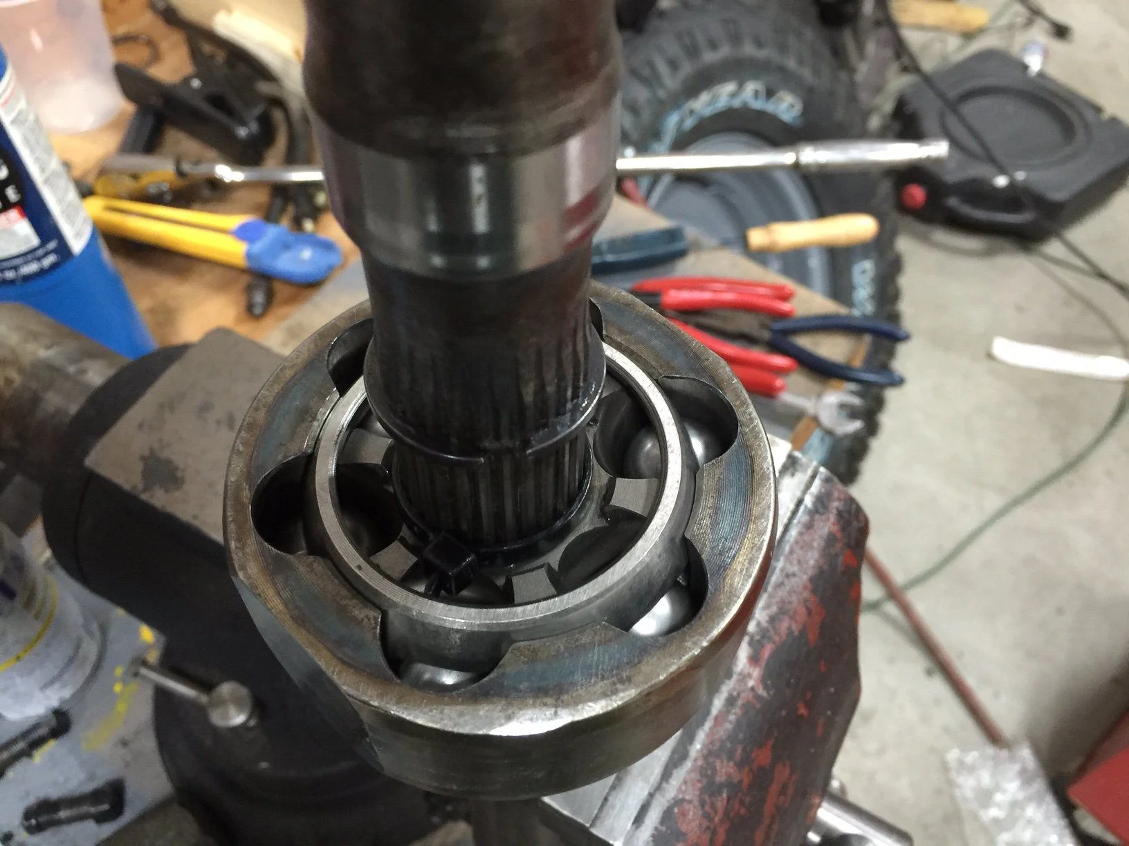 knuckle reassembly