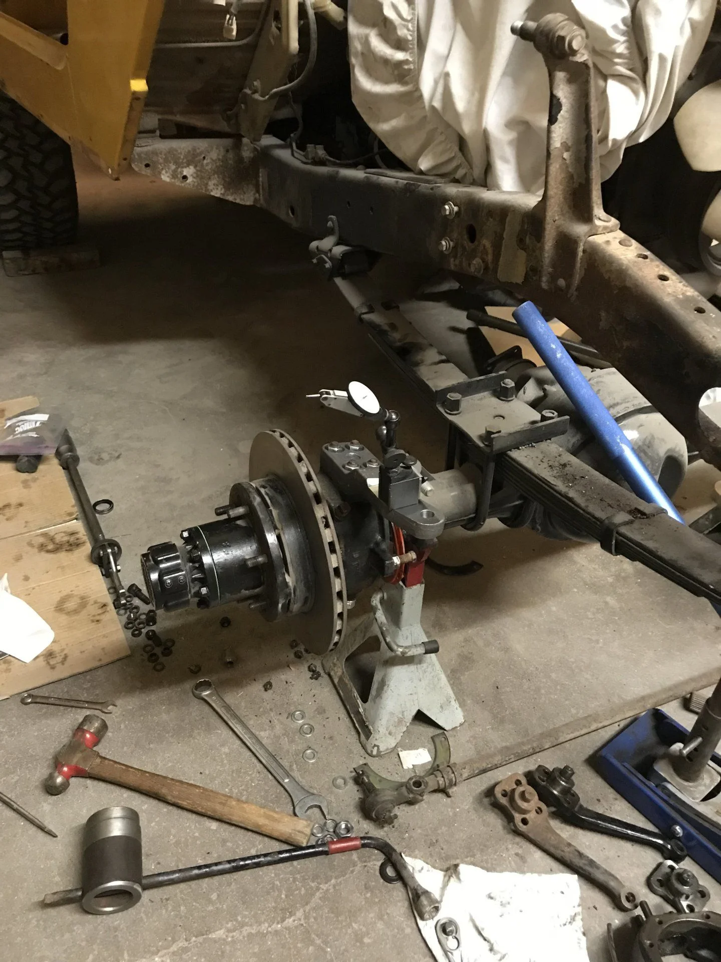 Knuckle rebuild