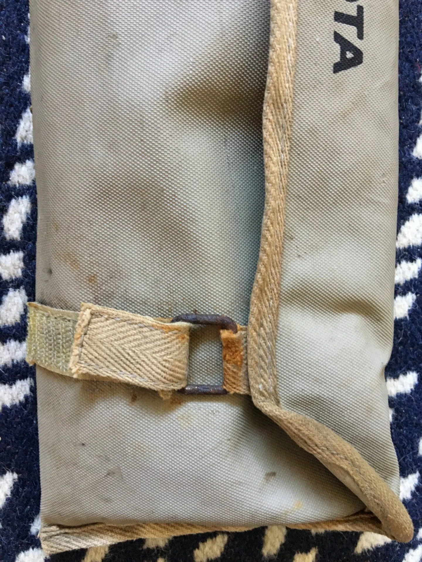 Land Cruiser tool kit right buckle