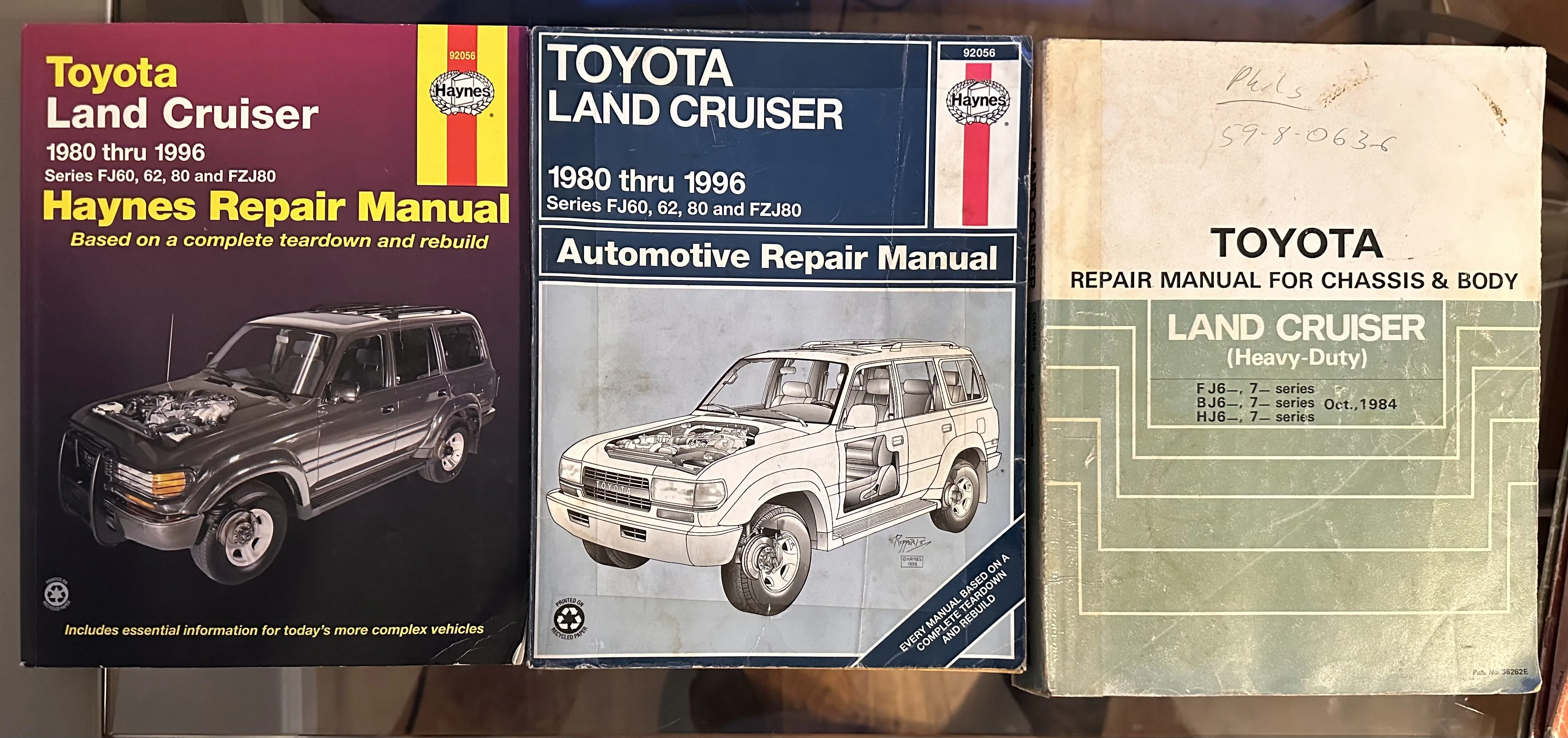 Landcruiser FJ60 manuals 1 of 2