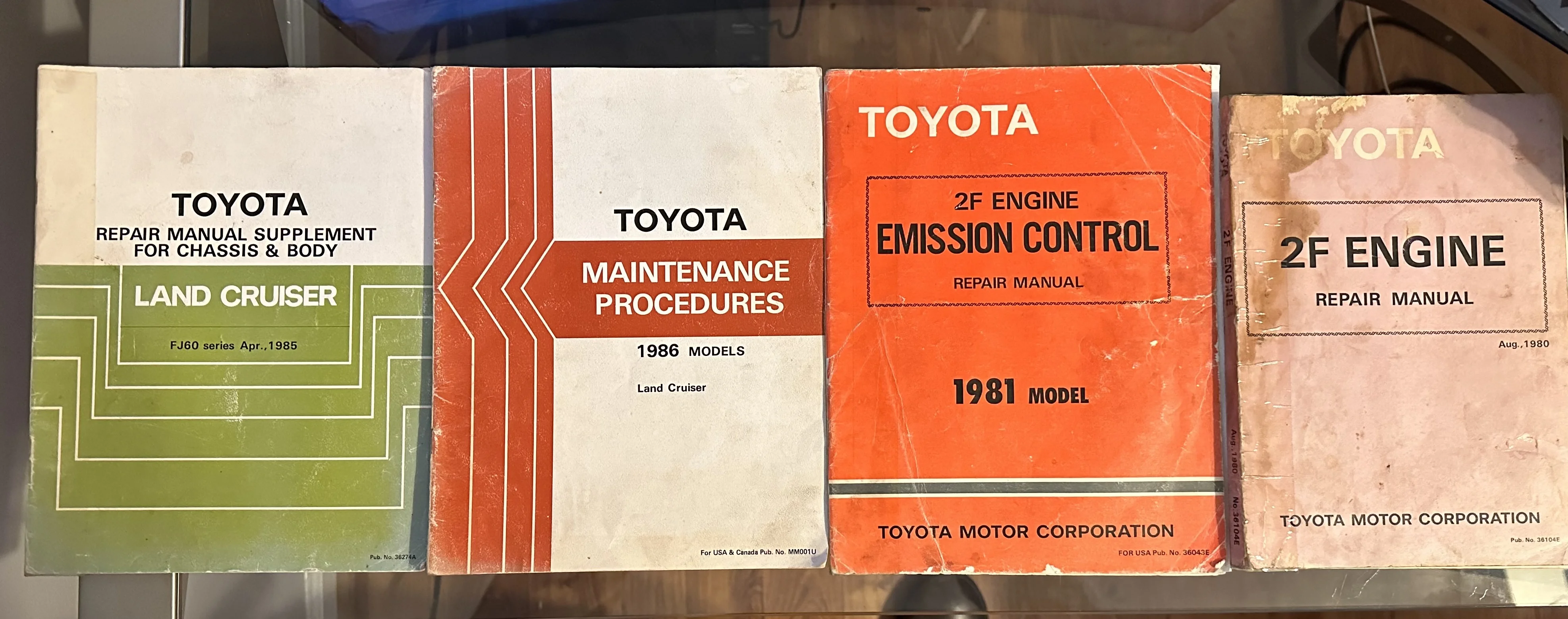 Landcruiser FJ60 manuals 2 of 2
