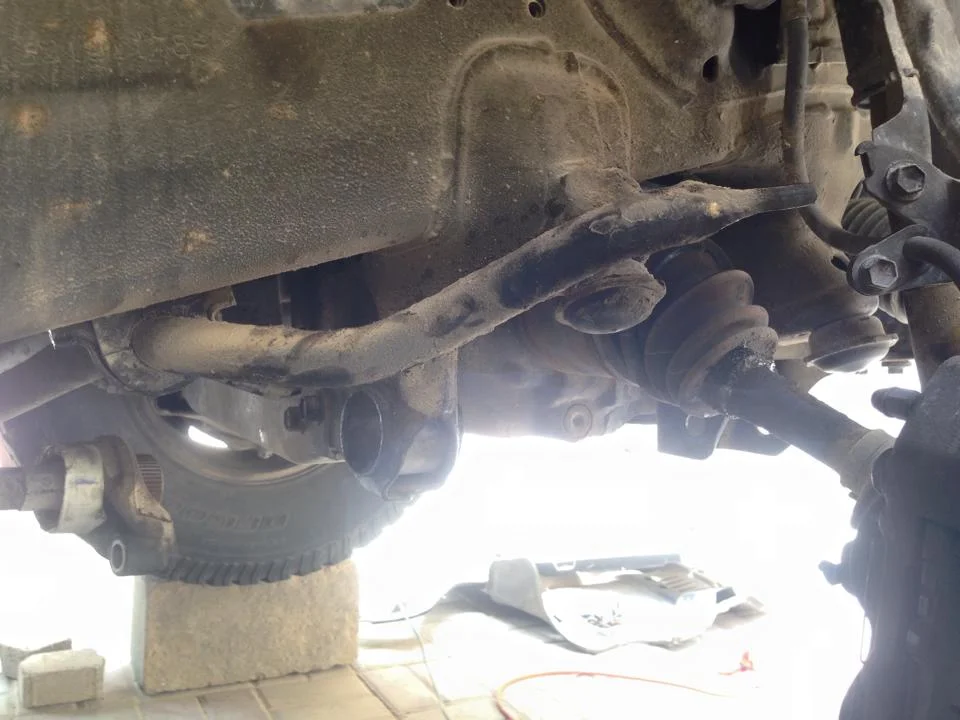 LCA + Bushing Removed