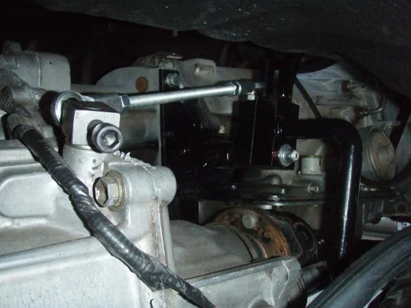 Linkage is on and shifts nice and firm !!  HA !!!