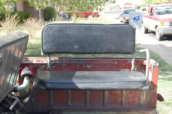 Long Bench seats are cool