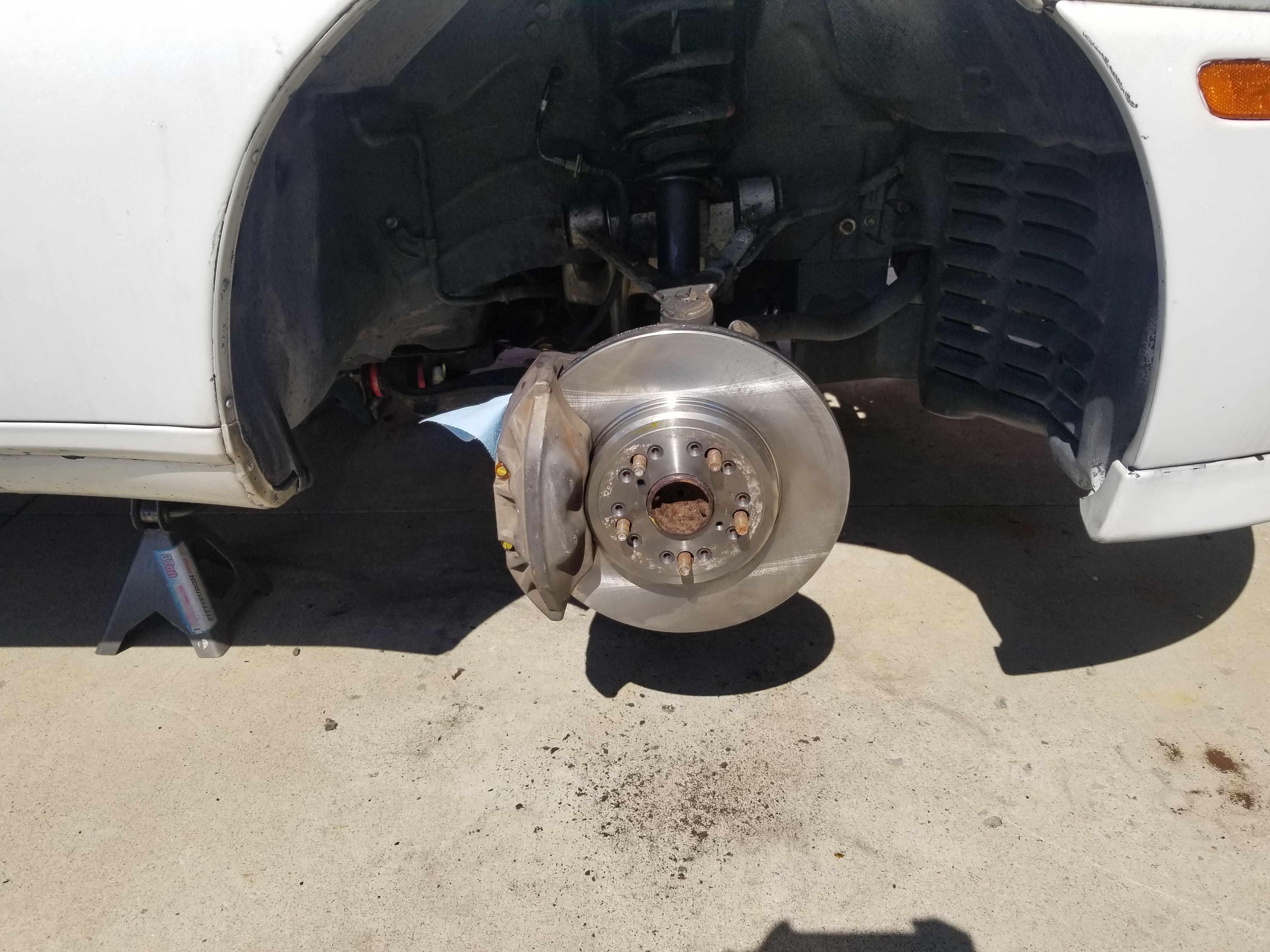 LS400 Big brake upgrade