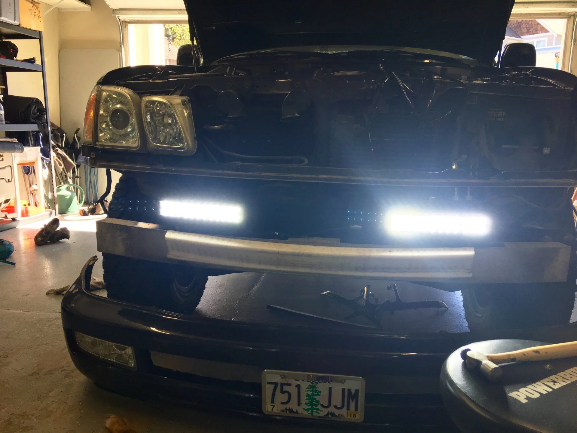 LX470 aux lights