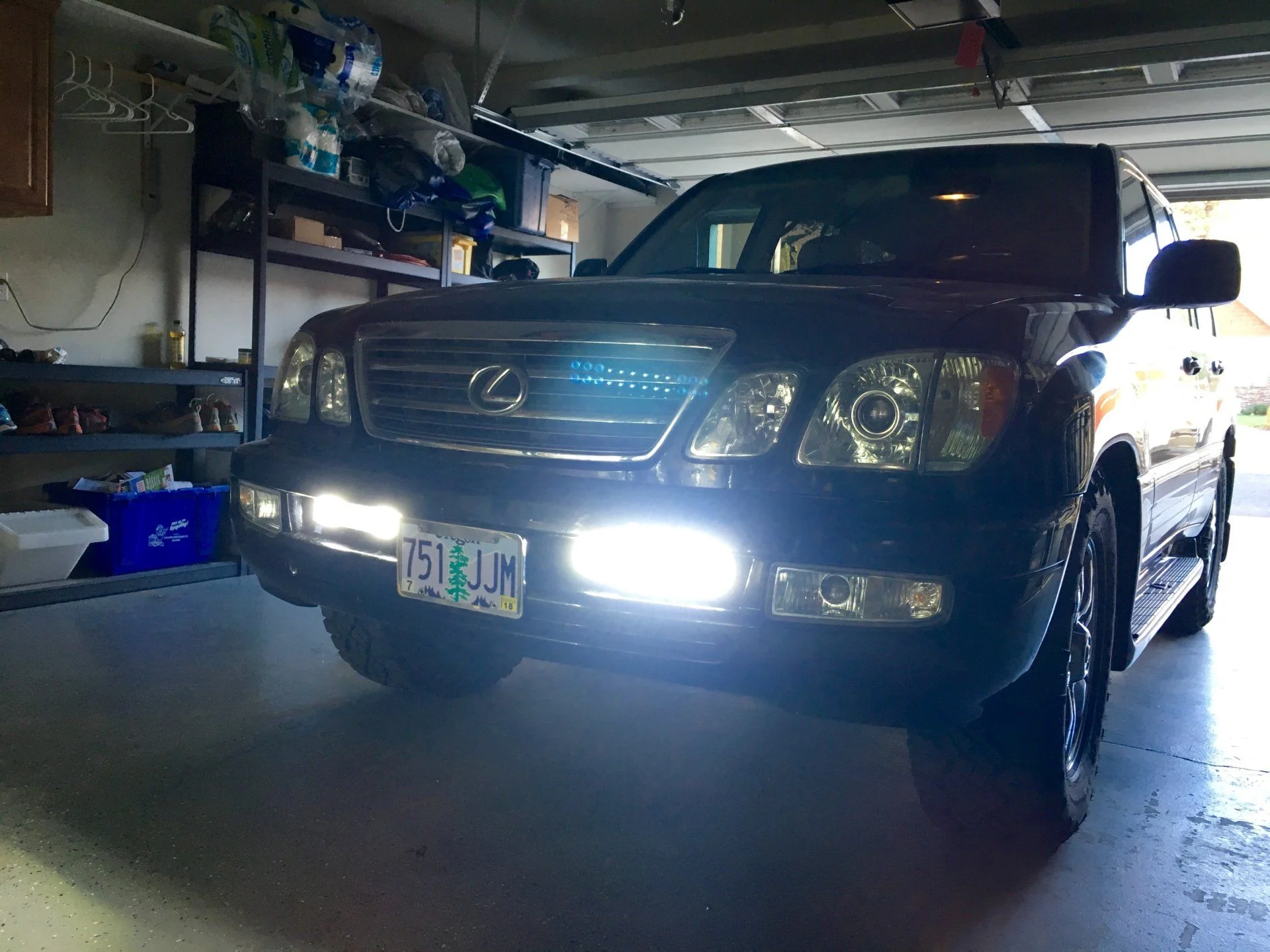 LX470 aux lights