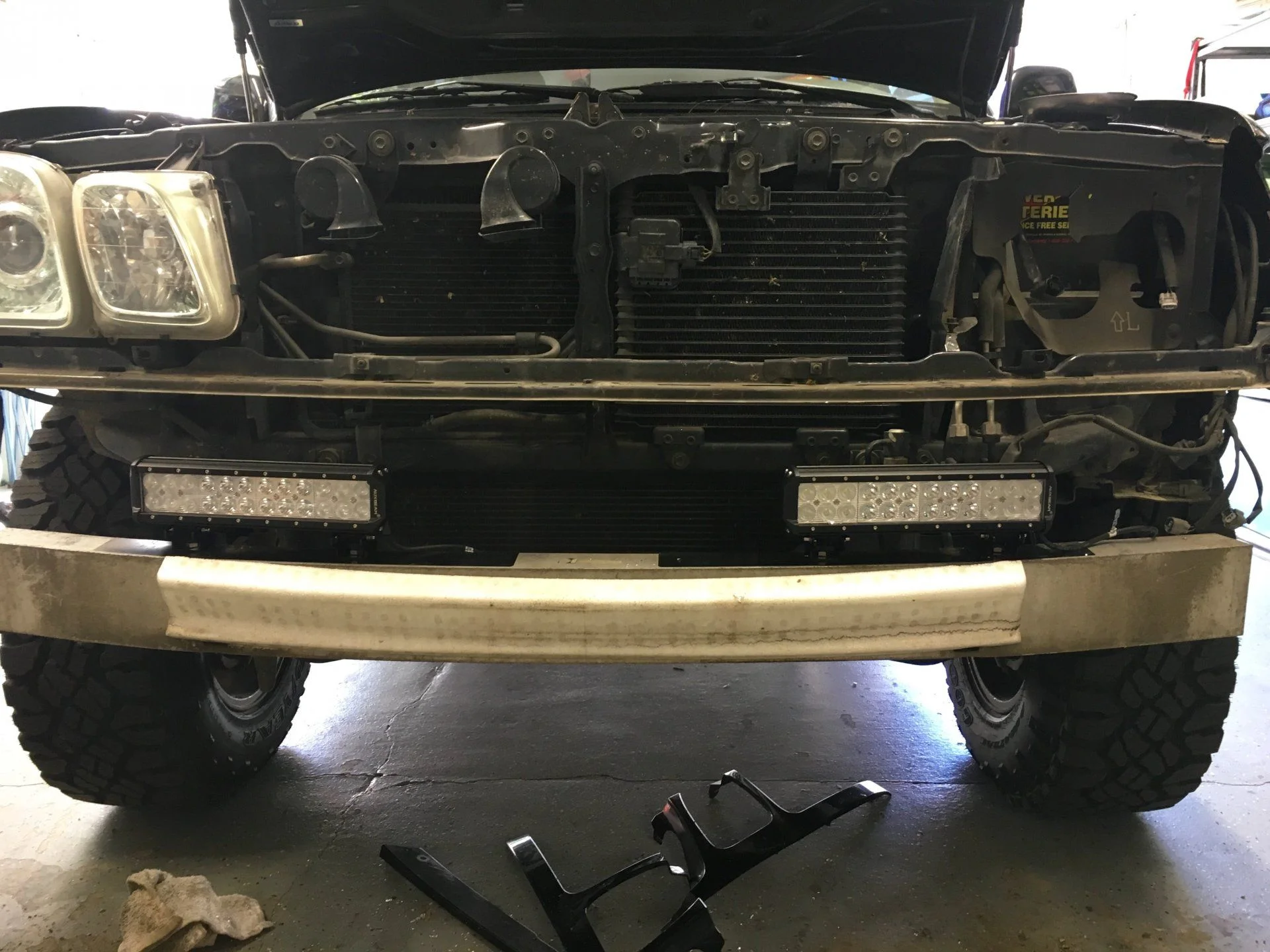 LX470 aux lights