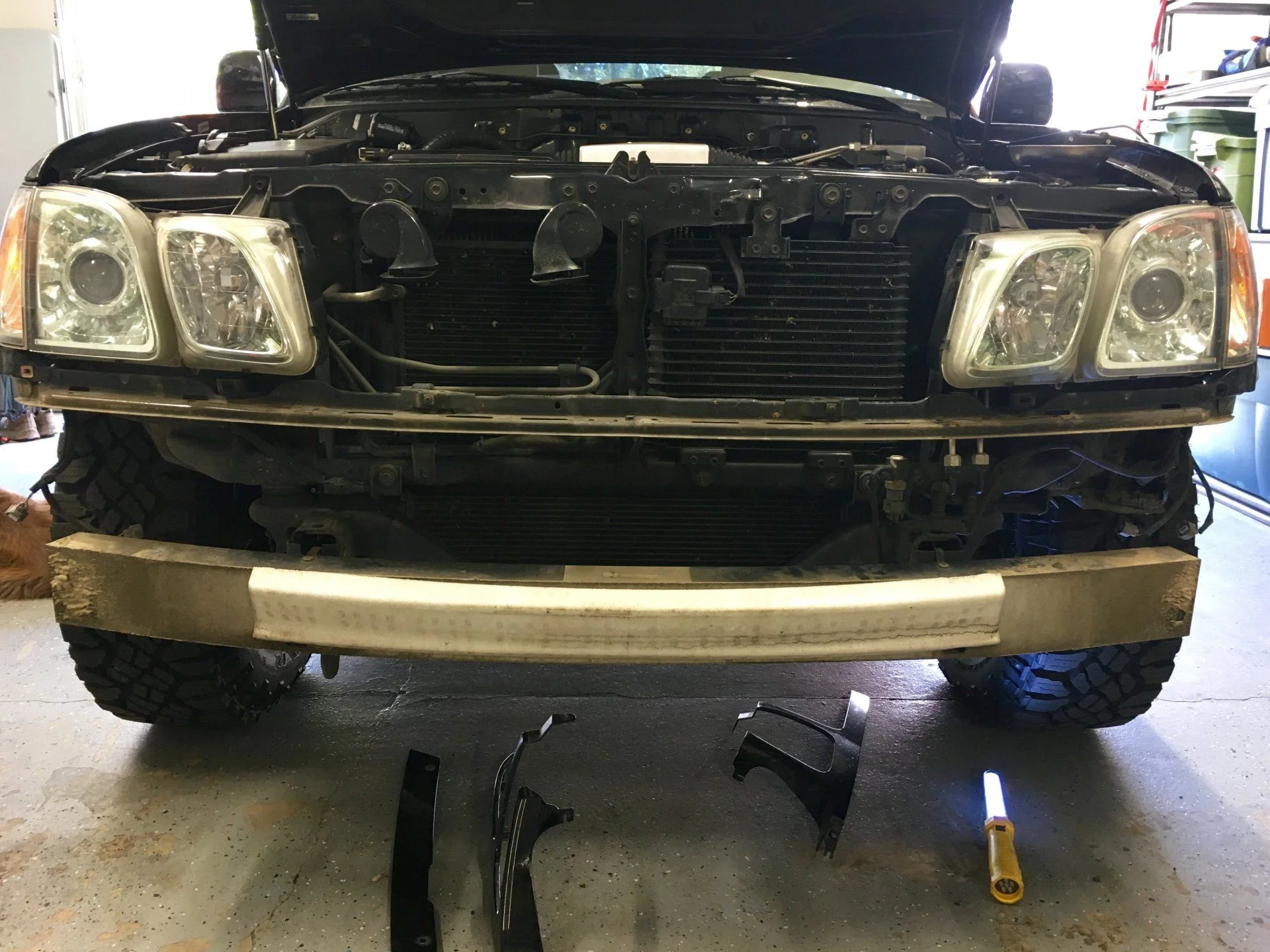 LX470 aux lights
