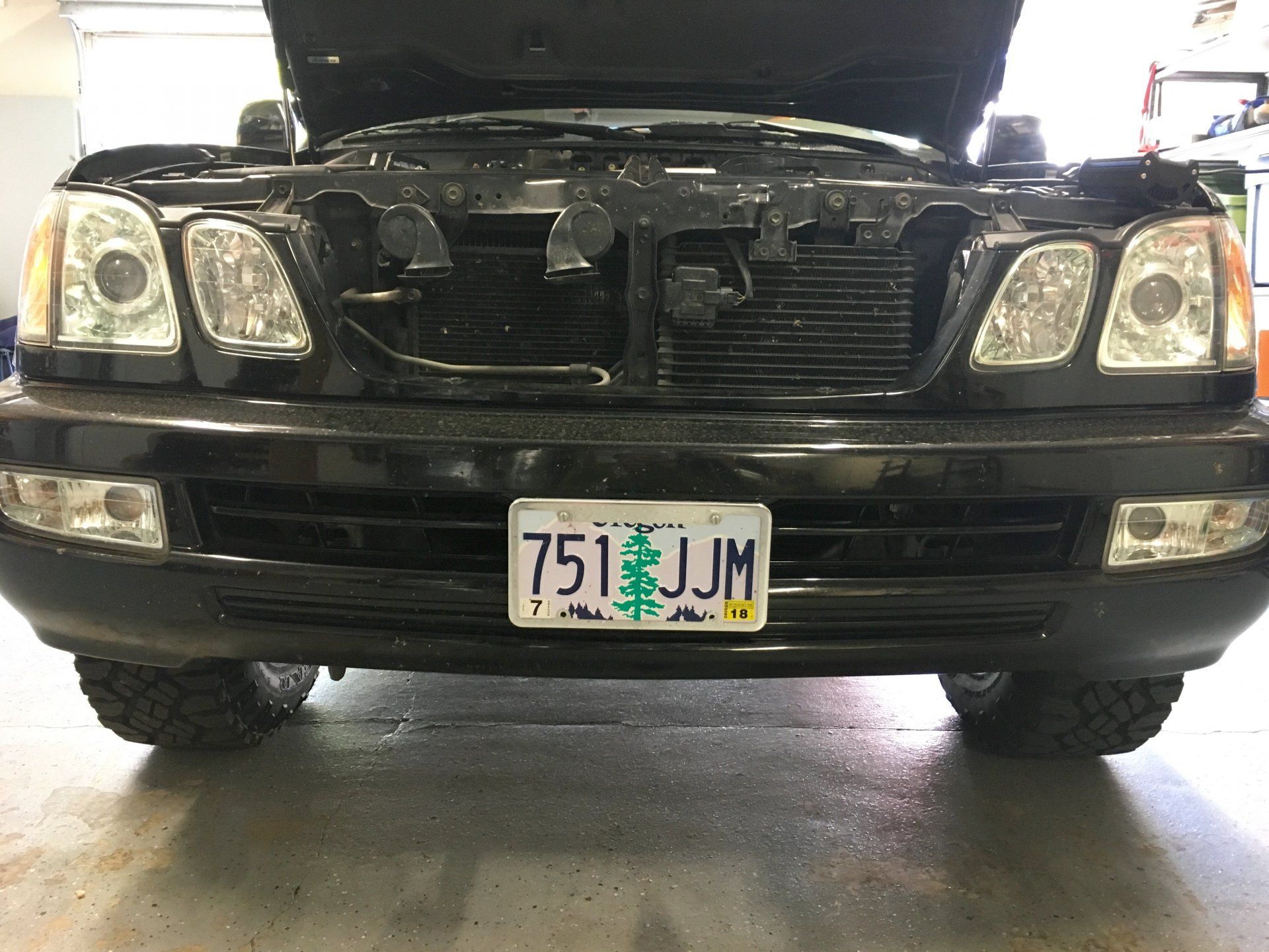 LX470 aux lights