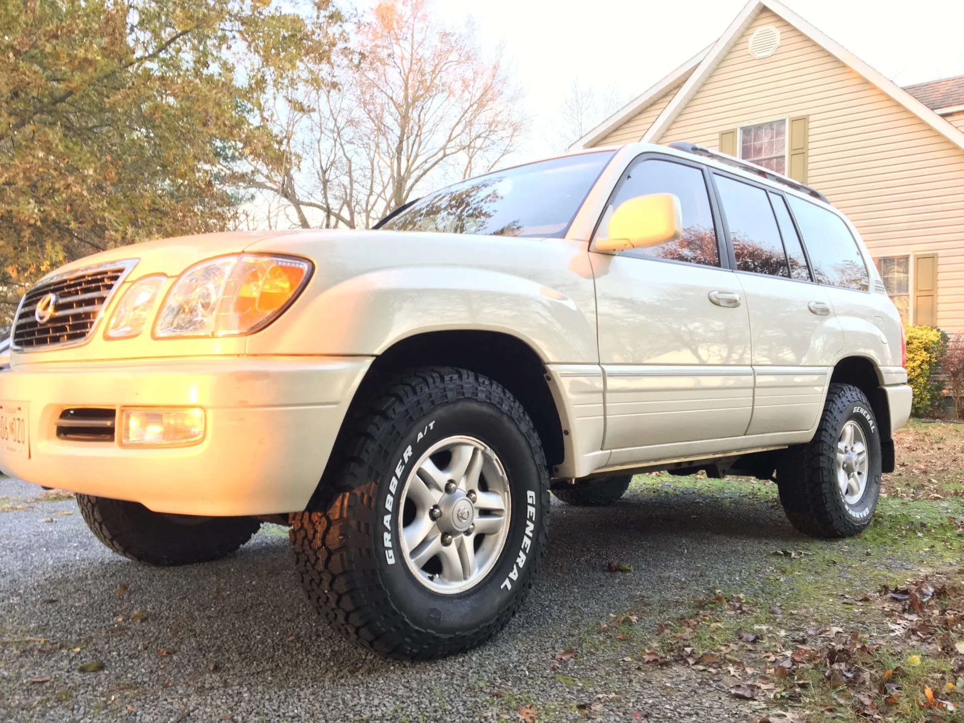 LX470 new tires