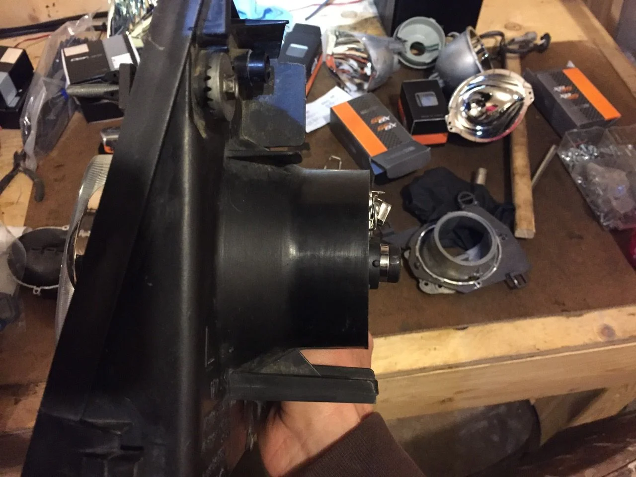 LX470 TSX projector retrofit 12