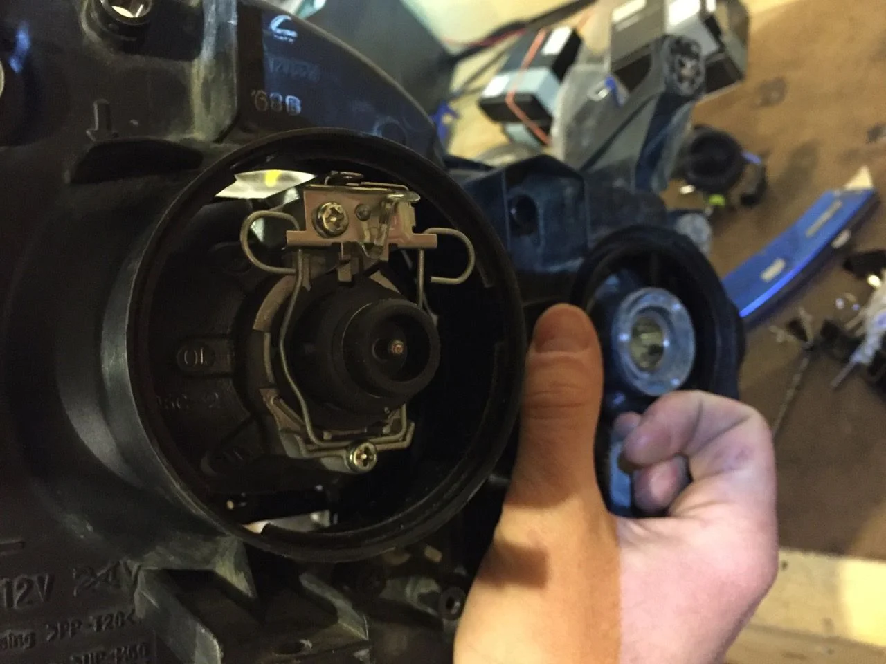 LX470 TSX projector retrofit 13