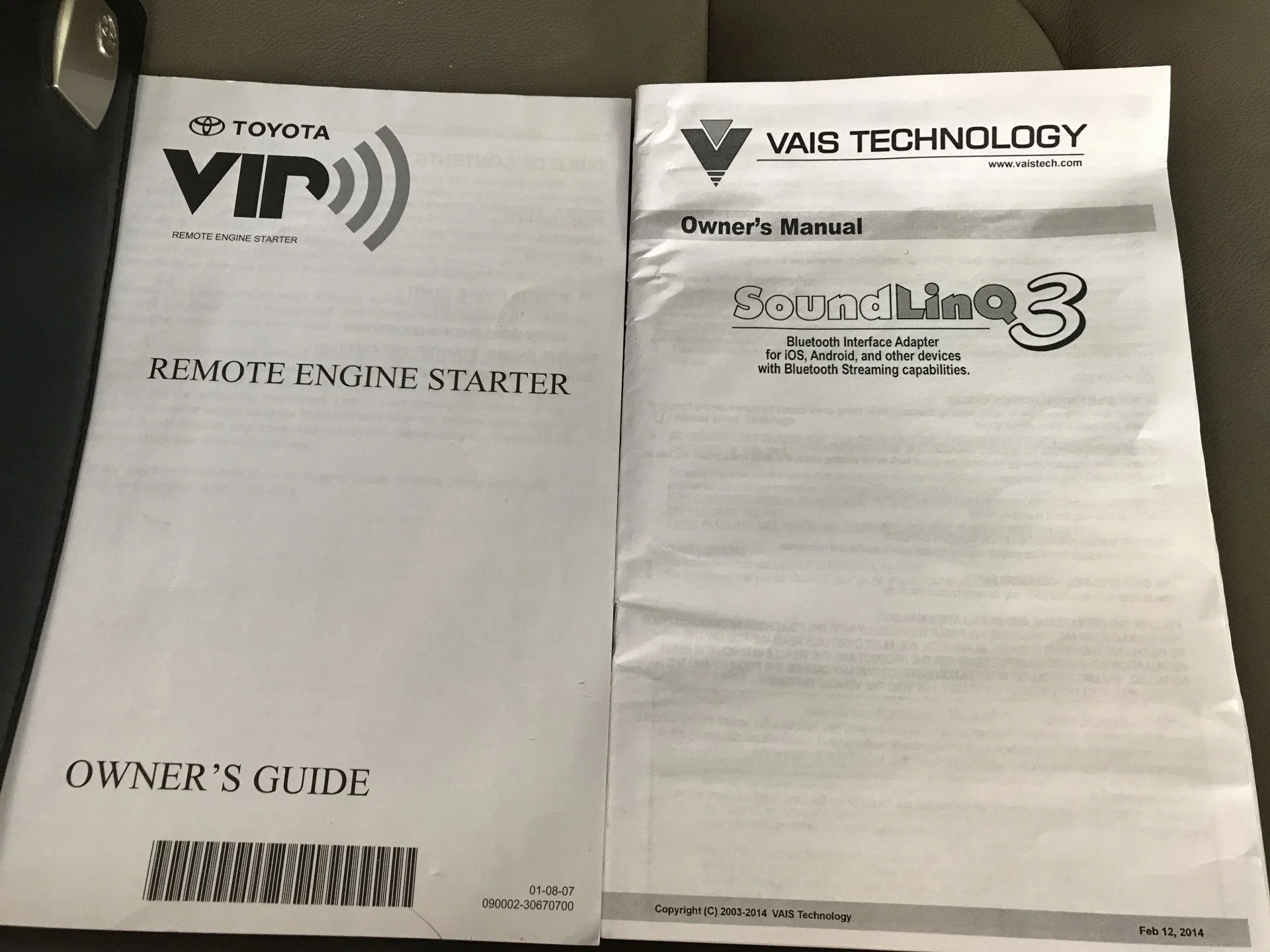 manuals