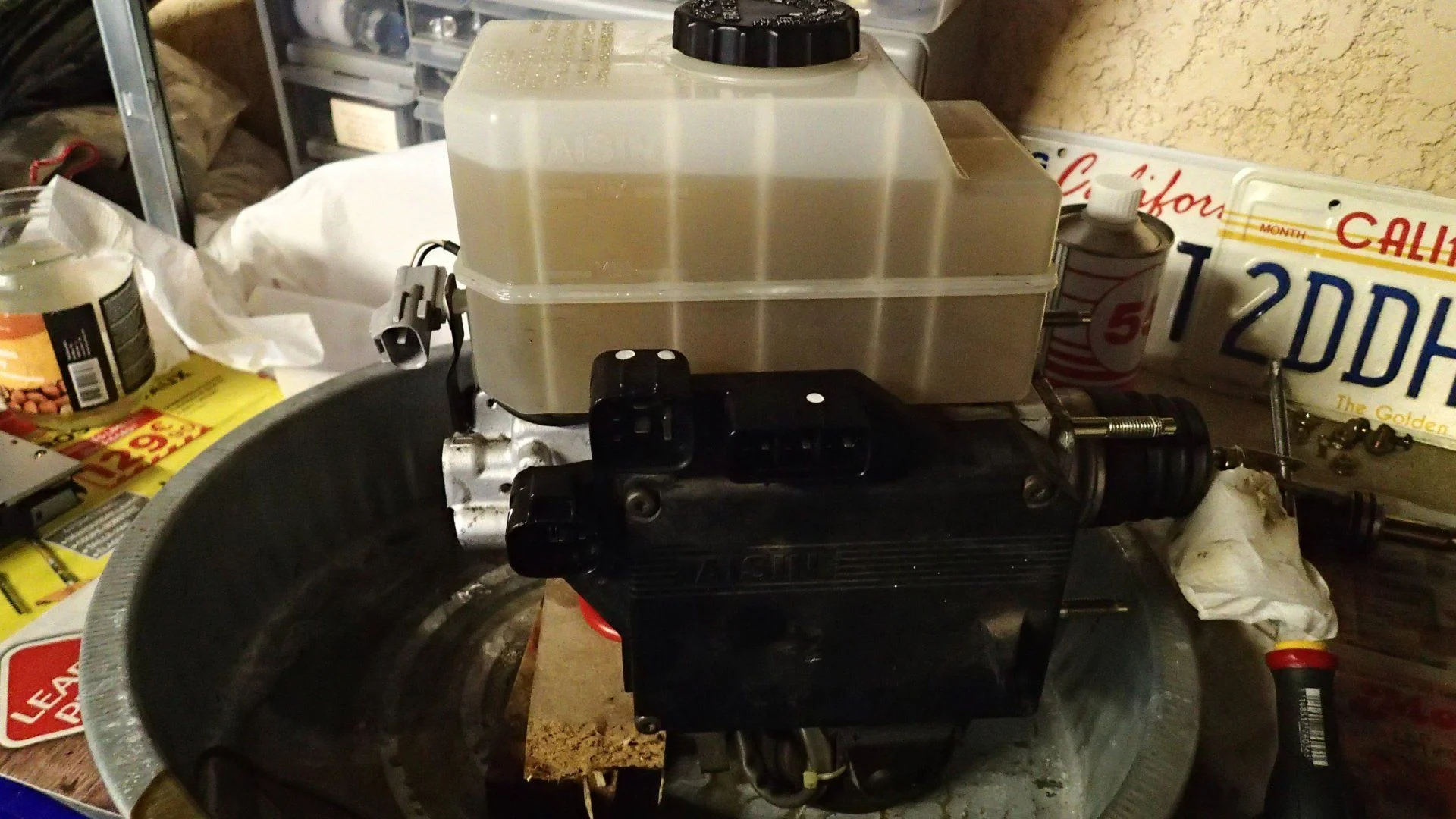 master cylinder assembly