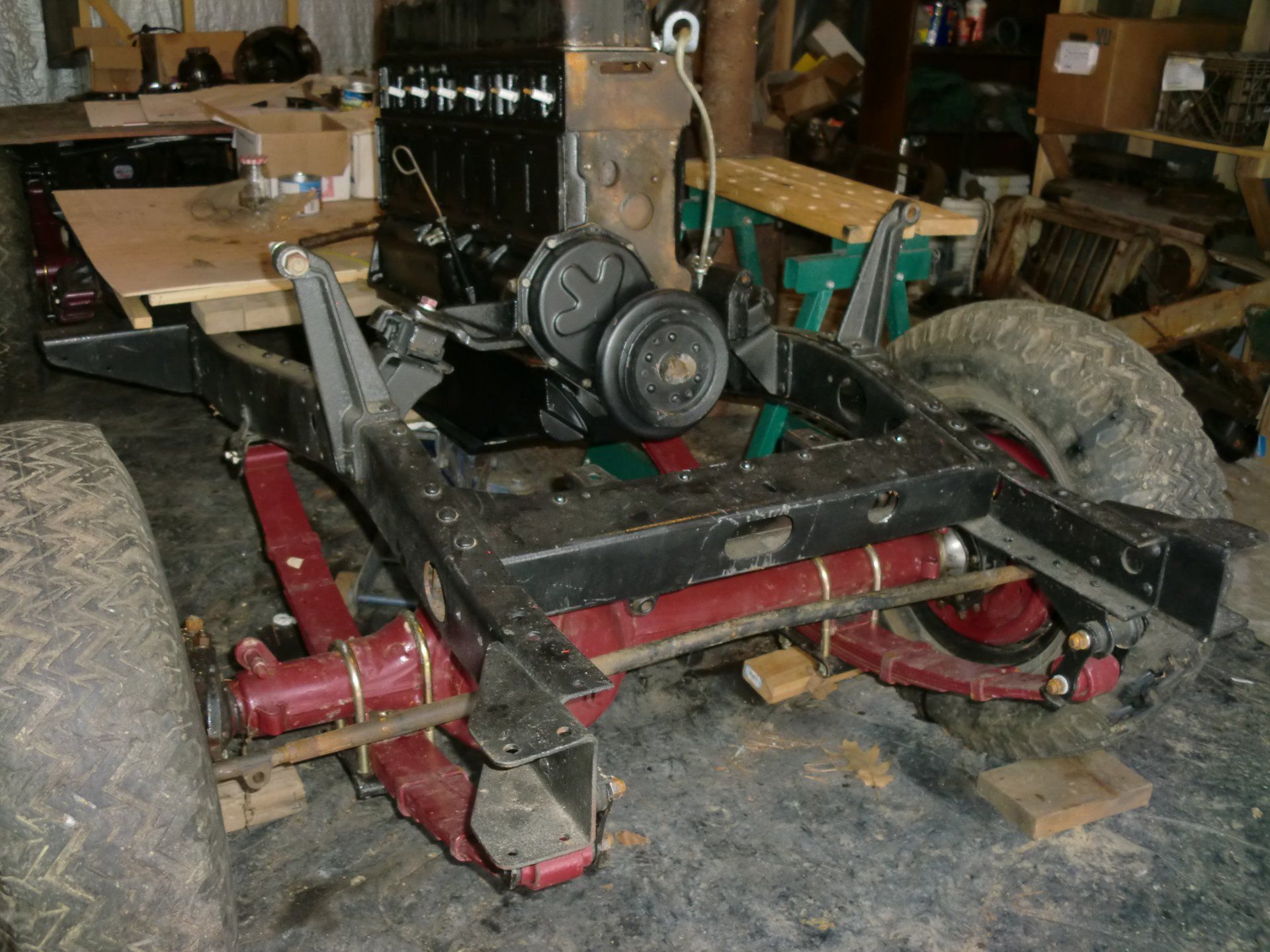 Matched serial number "F" Engine