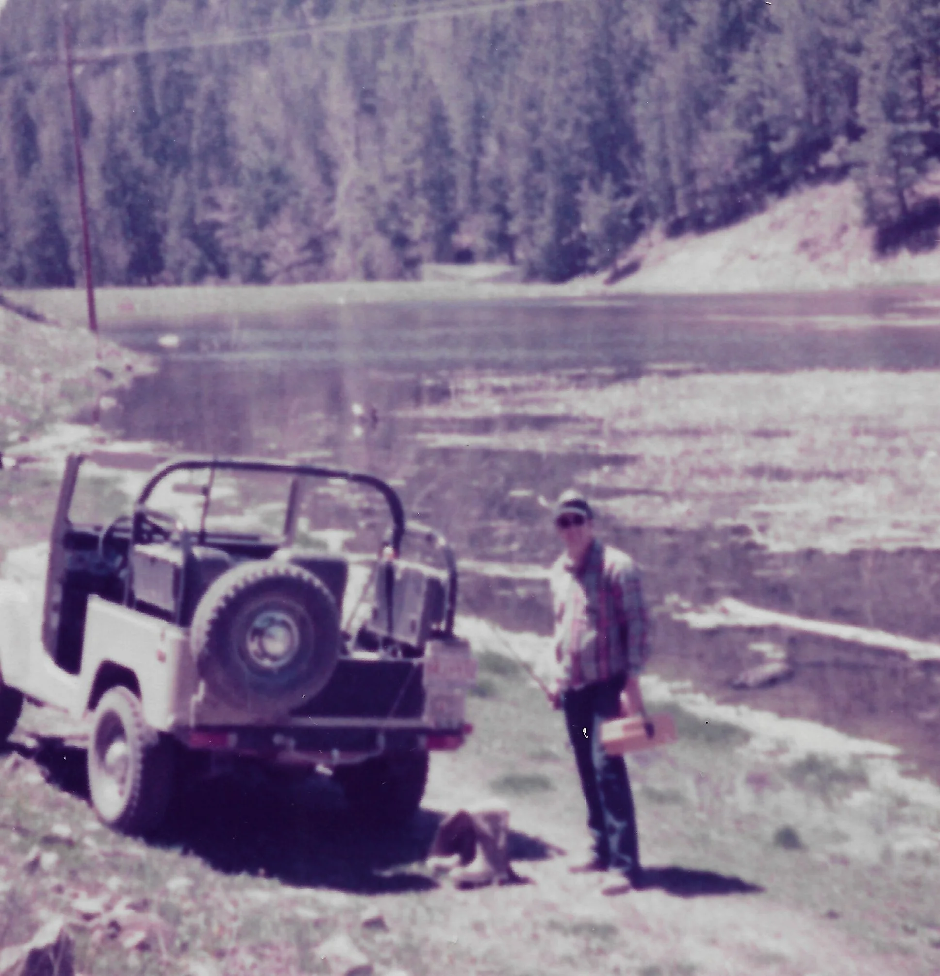 Me and my 2nd FJ40 in 1978
