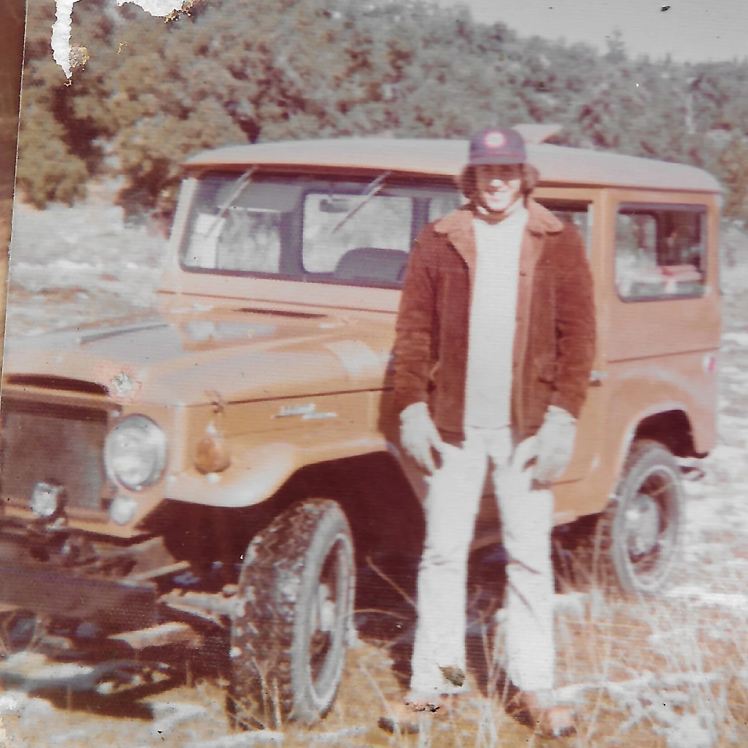 Me and my '66 in 1975