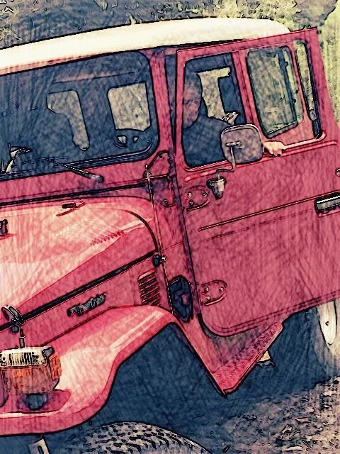 Mike's '78 FJ40 sketch