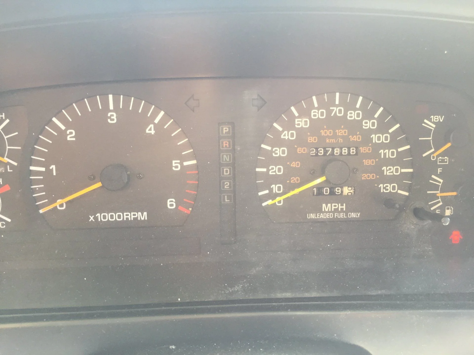 Mileage confirm