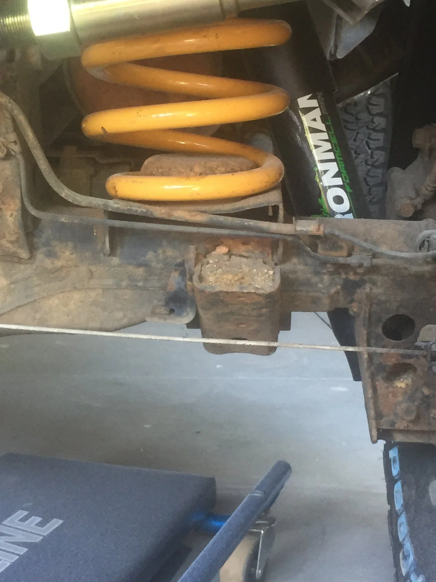 Missing sway bar mounts