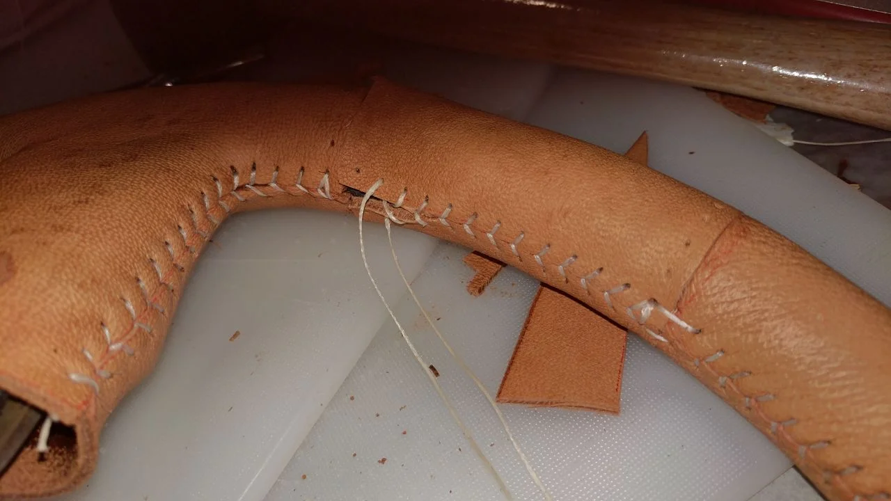 model 80 leather work
