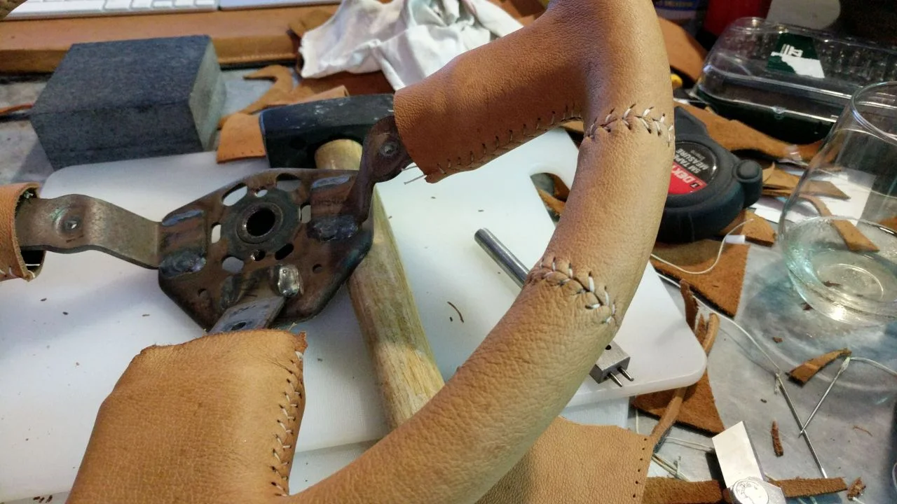 model 80 leather work