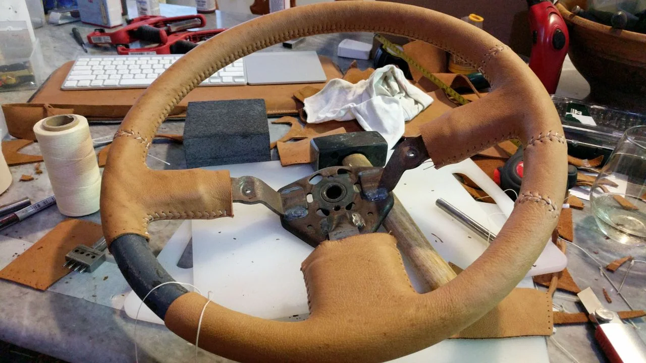 model 80 leather work