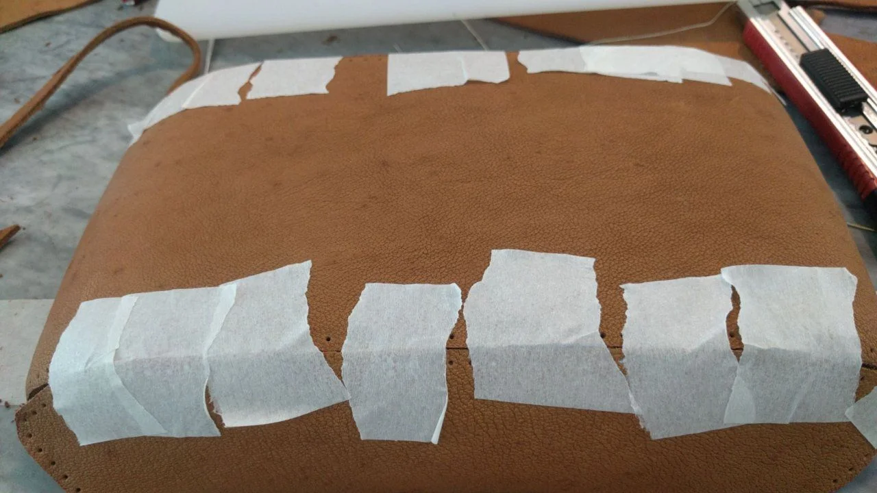 model 80 leather work