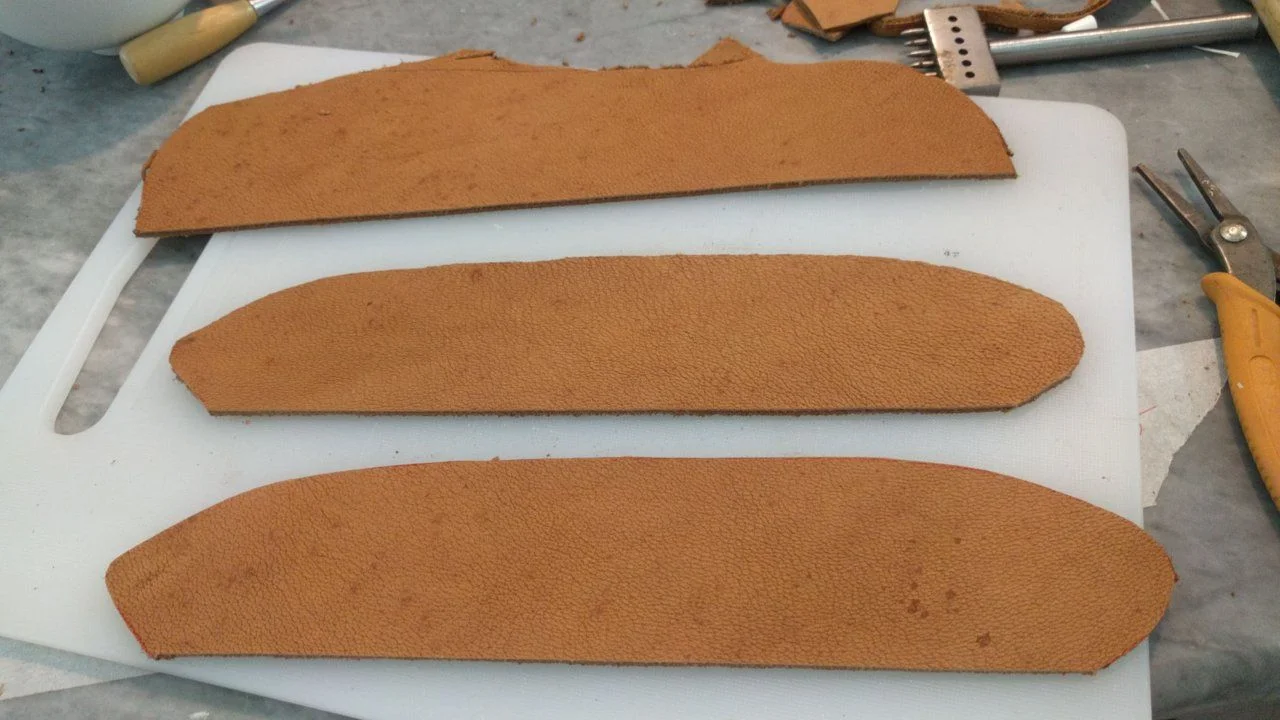 model 80 leather work