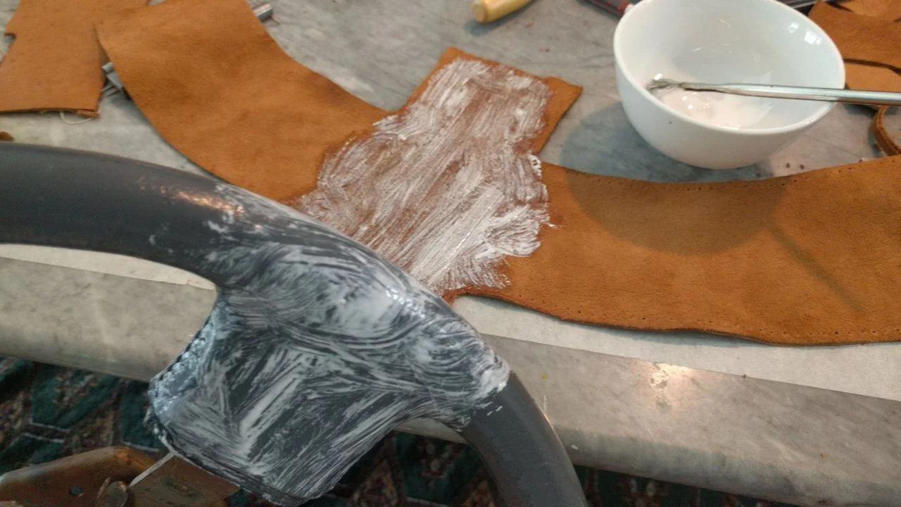 model 80 leather work
