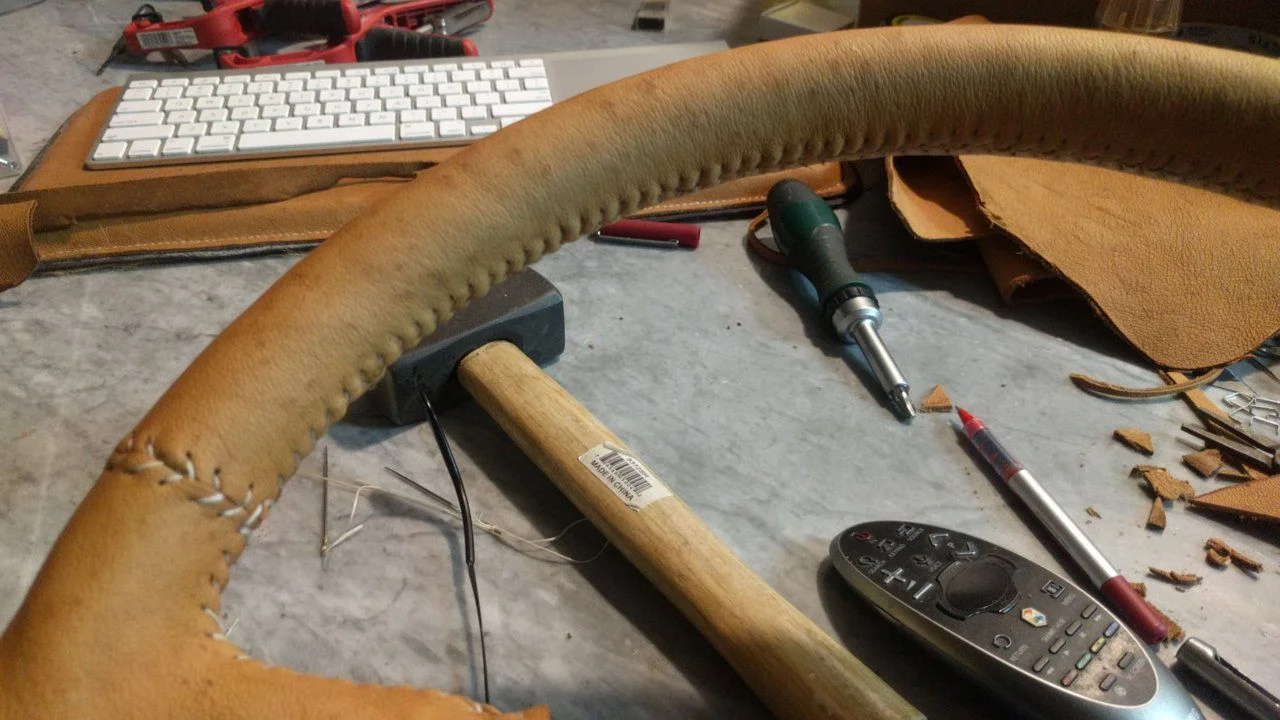 model 80 leather work