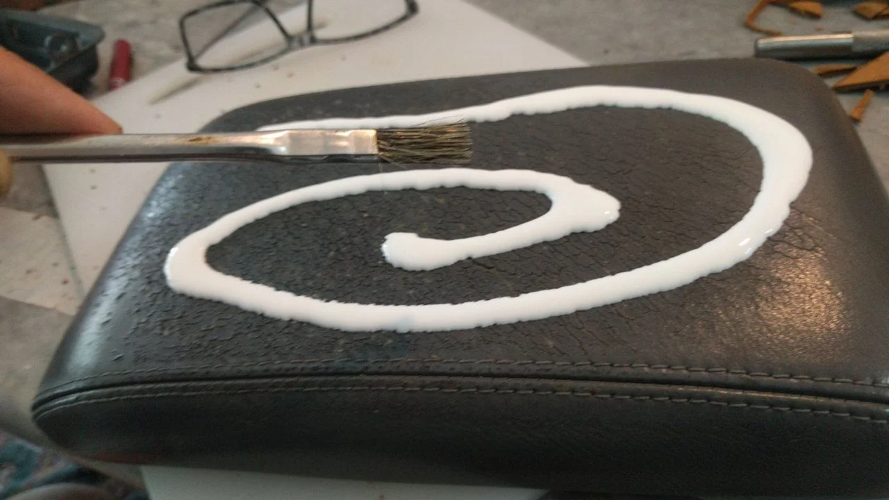 model 80 leather work