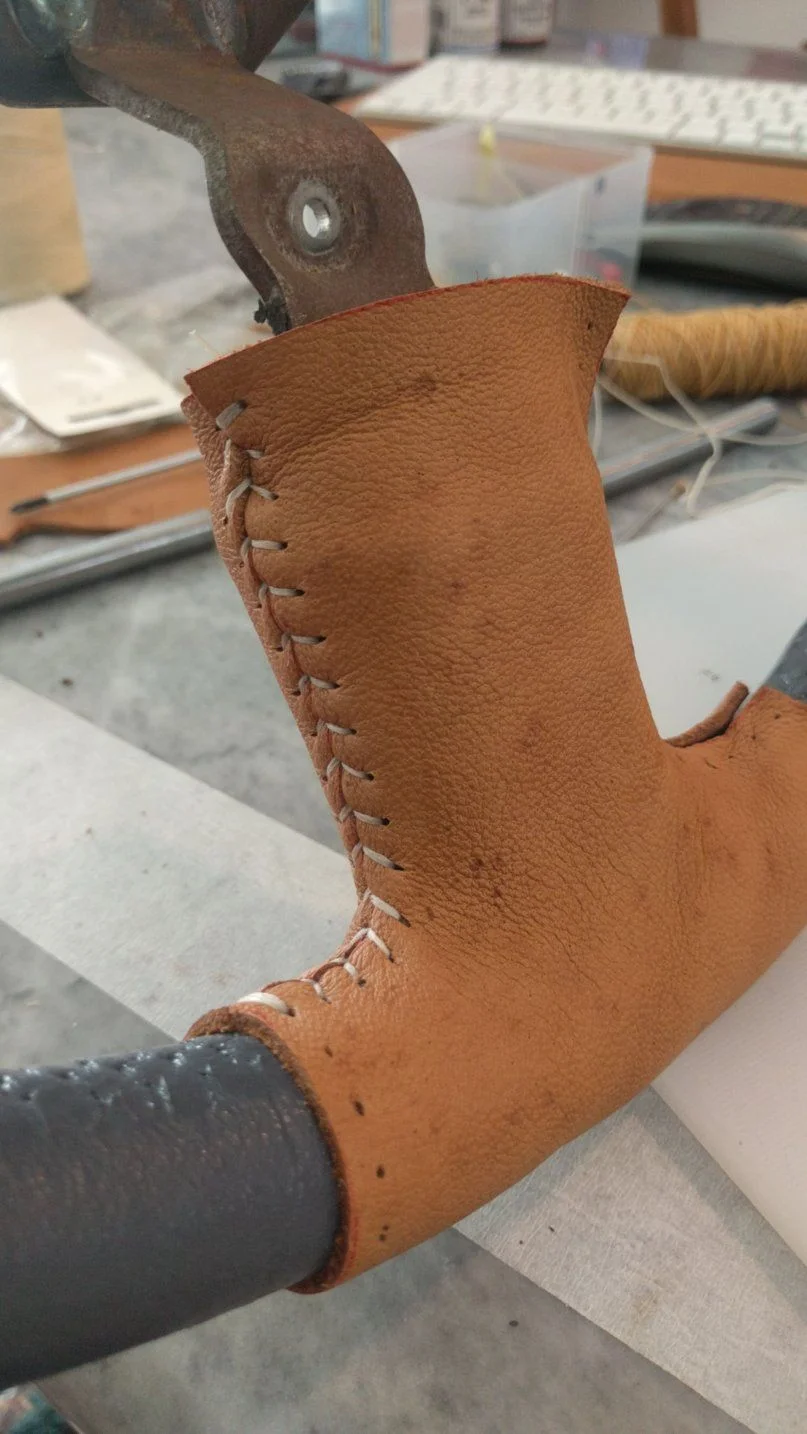 model 80 leather work