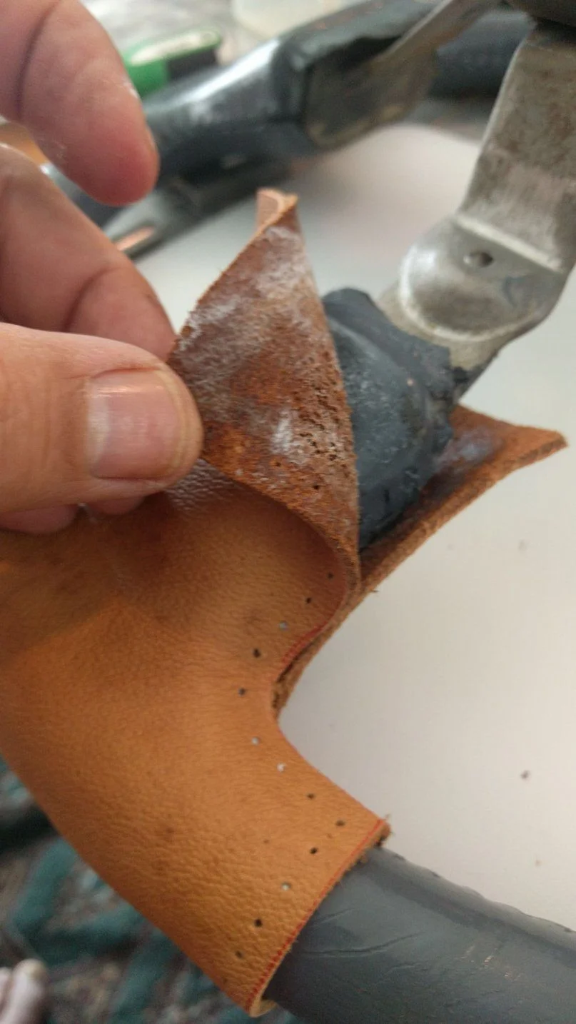 model 80 leather work