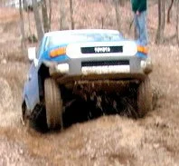 Mudhole. Bonnie at Cullowhee