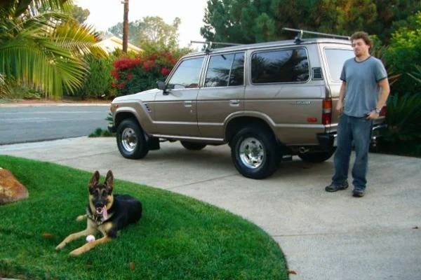 My car clean, my dog clean