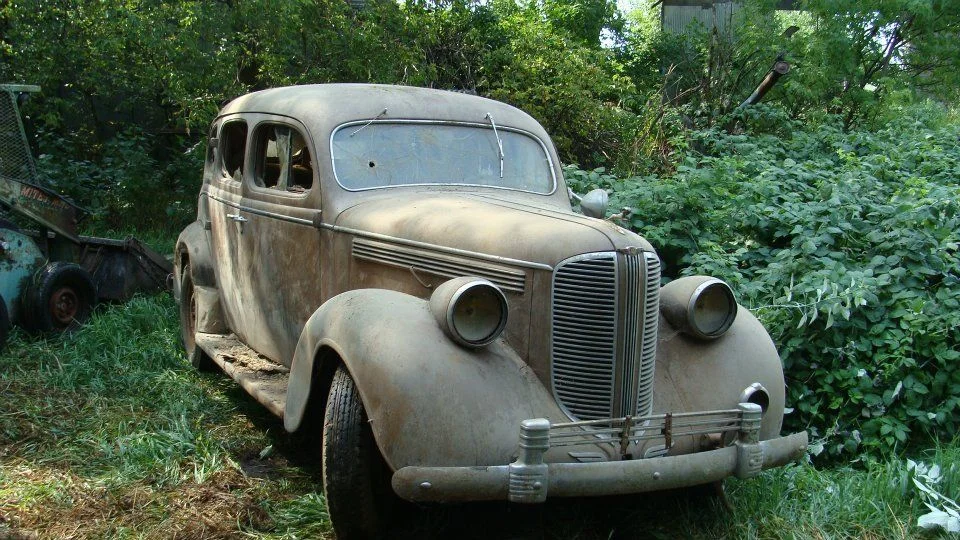 My grandpa's 1938 Dodge