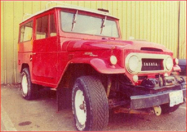 My67fj40   Was mostly stock, no roll bars, no jump seats, had PTO winch and a newer top..maybe from 75 with ambulance doors.  She was very clean, very little rust.